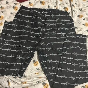 Xl black widow yoga legging